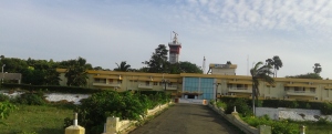 Hotel Tamilnadu, Kanniyakumari (with the new light house in the background)