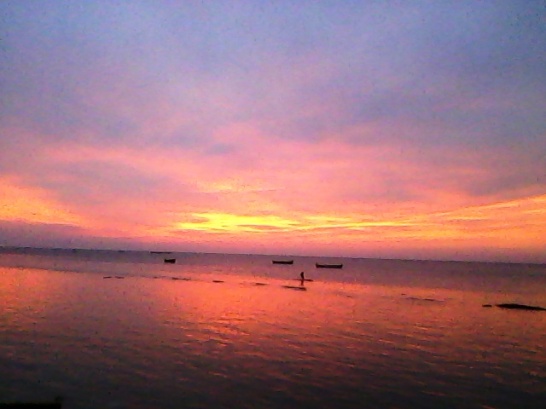 Sunrise View from Rameshwaram shore